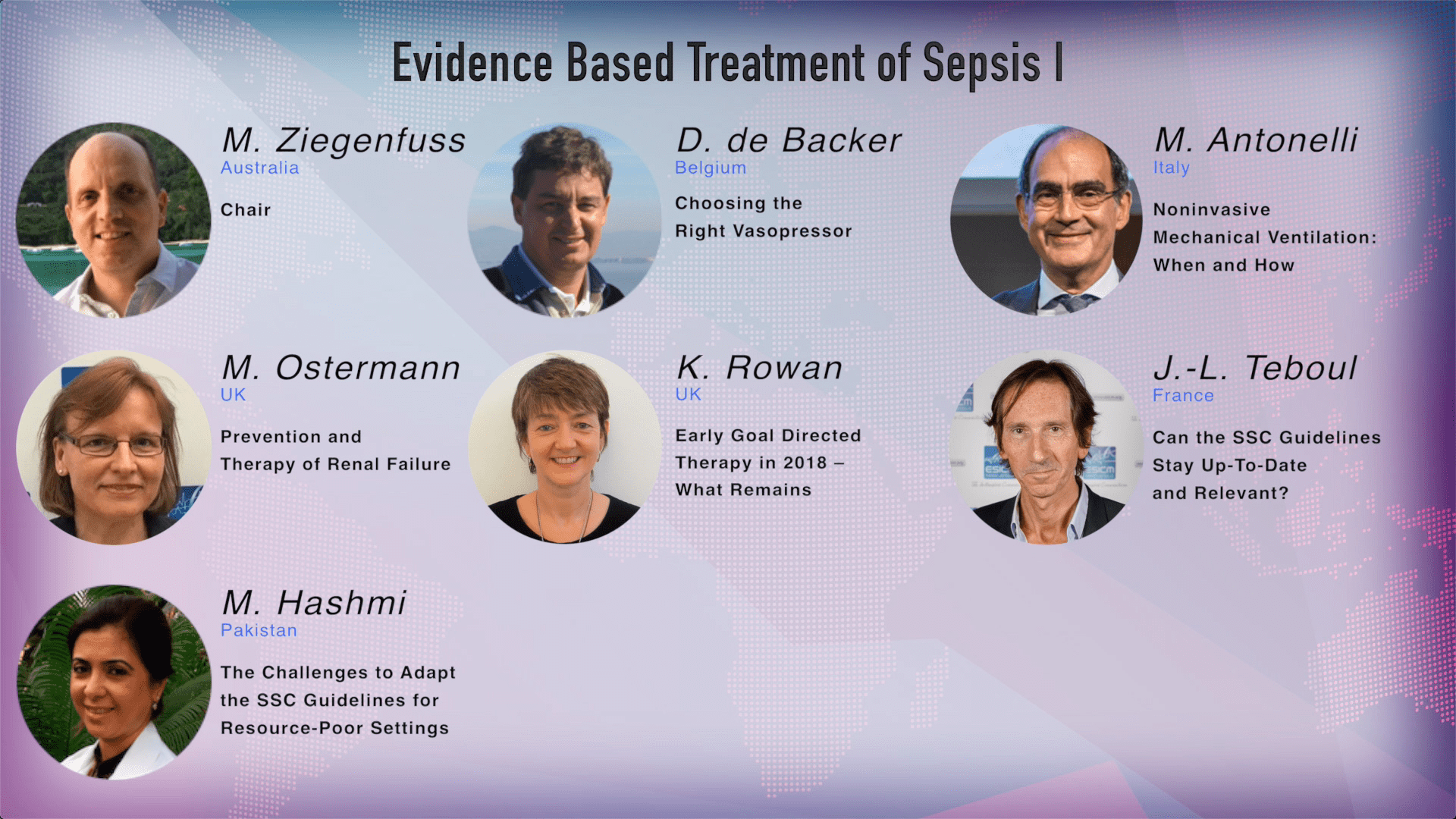 2nd WSC – Evidence Based Treatment of Sepsis I Now on YouTube and Apple Podcasts