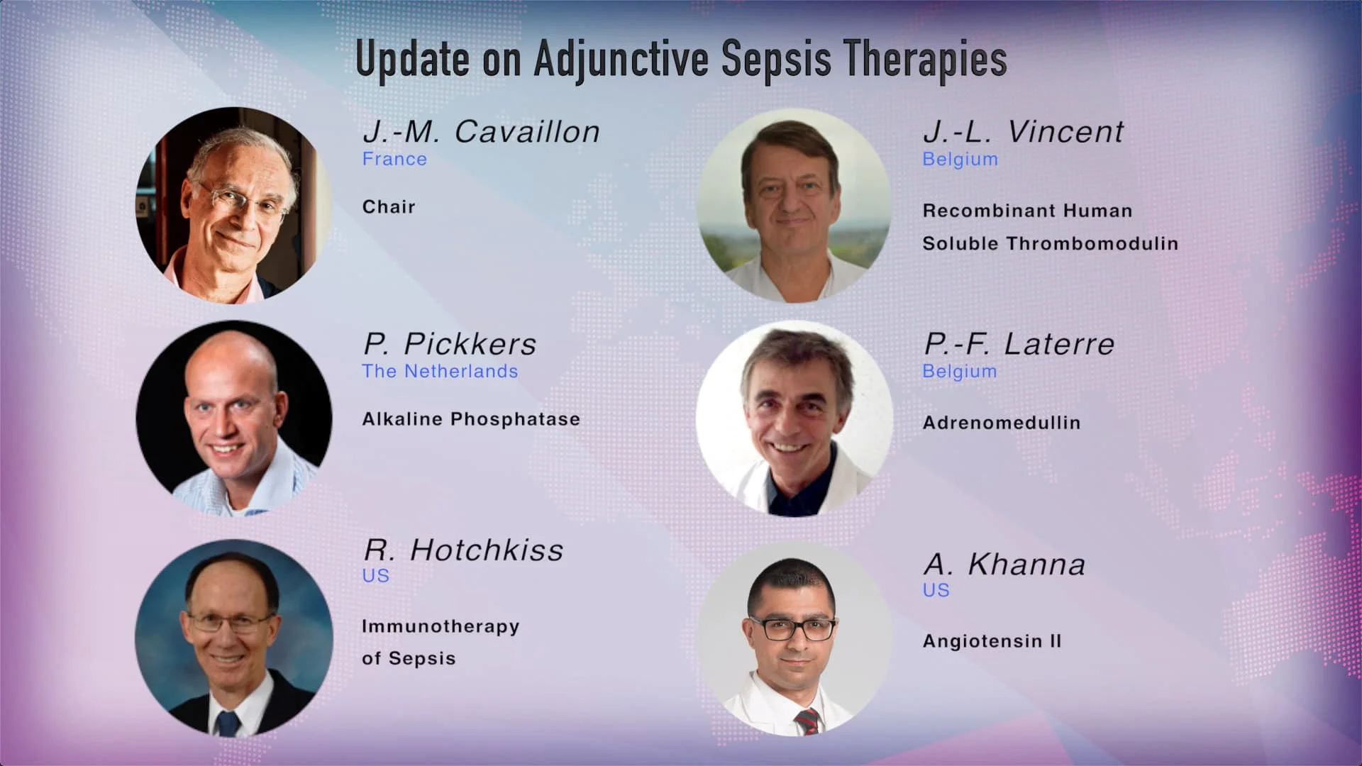 2nd WSC – Update on Adjunctive Sepsis Therapies Now on Apple Podcasts and YouTube