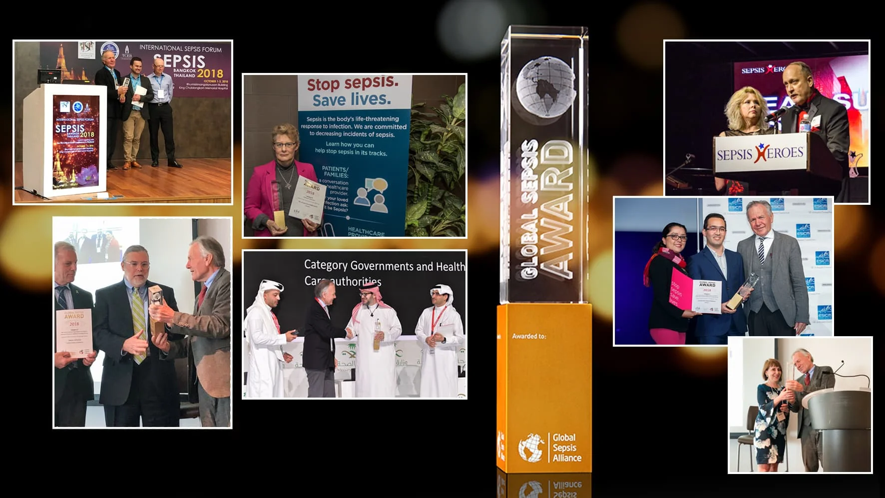 Winners of the 2018 GSA Awards Receive Their Awards