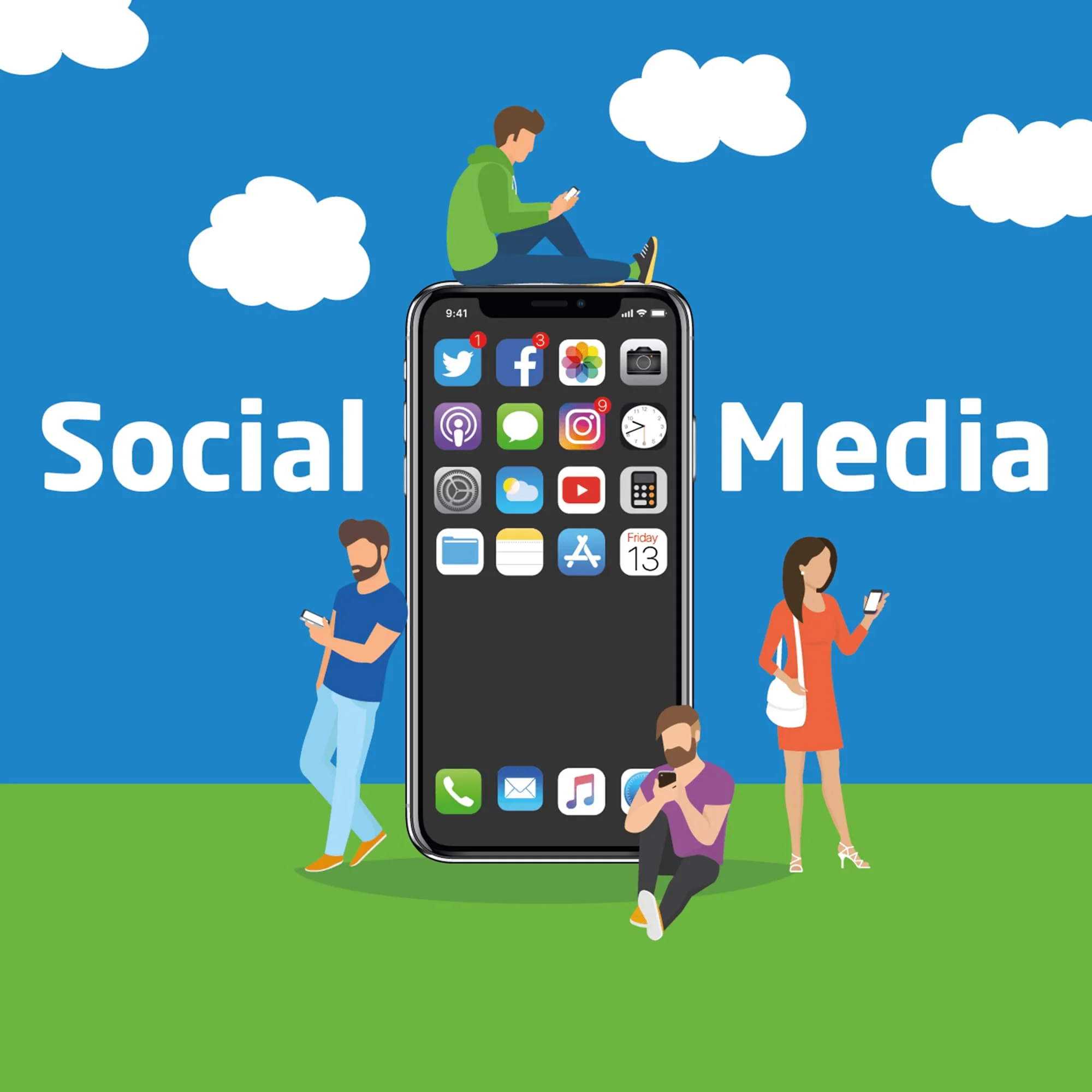 people sitting and leaning on smartphone using smartphones and laptops to follow on social media.jpg