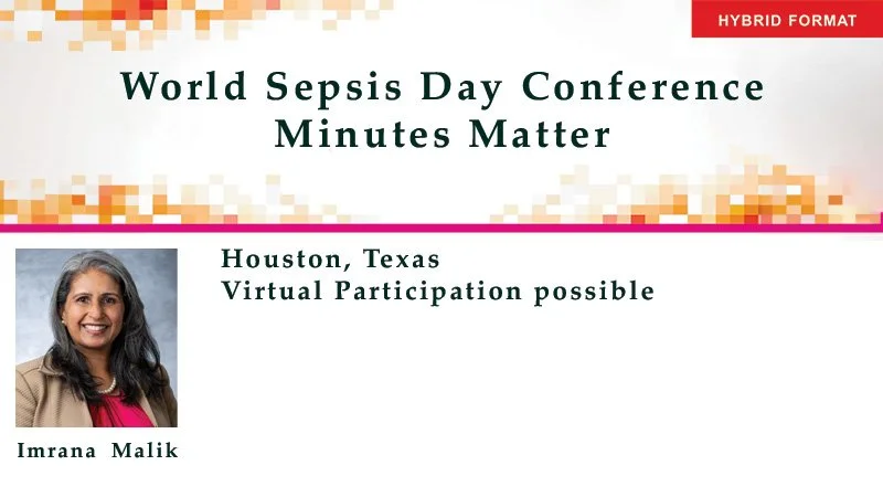 Join MD Anderson Cancer Center's Hybrid World Sepsis Day Conference on Sep 12