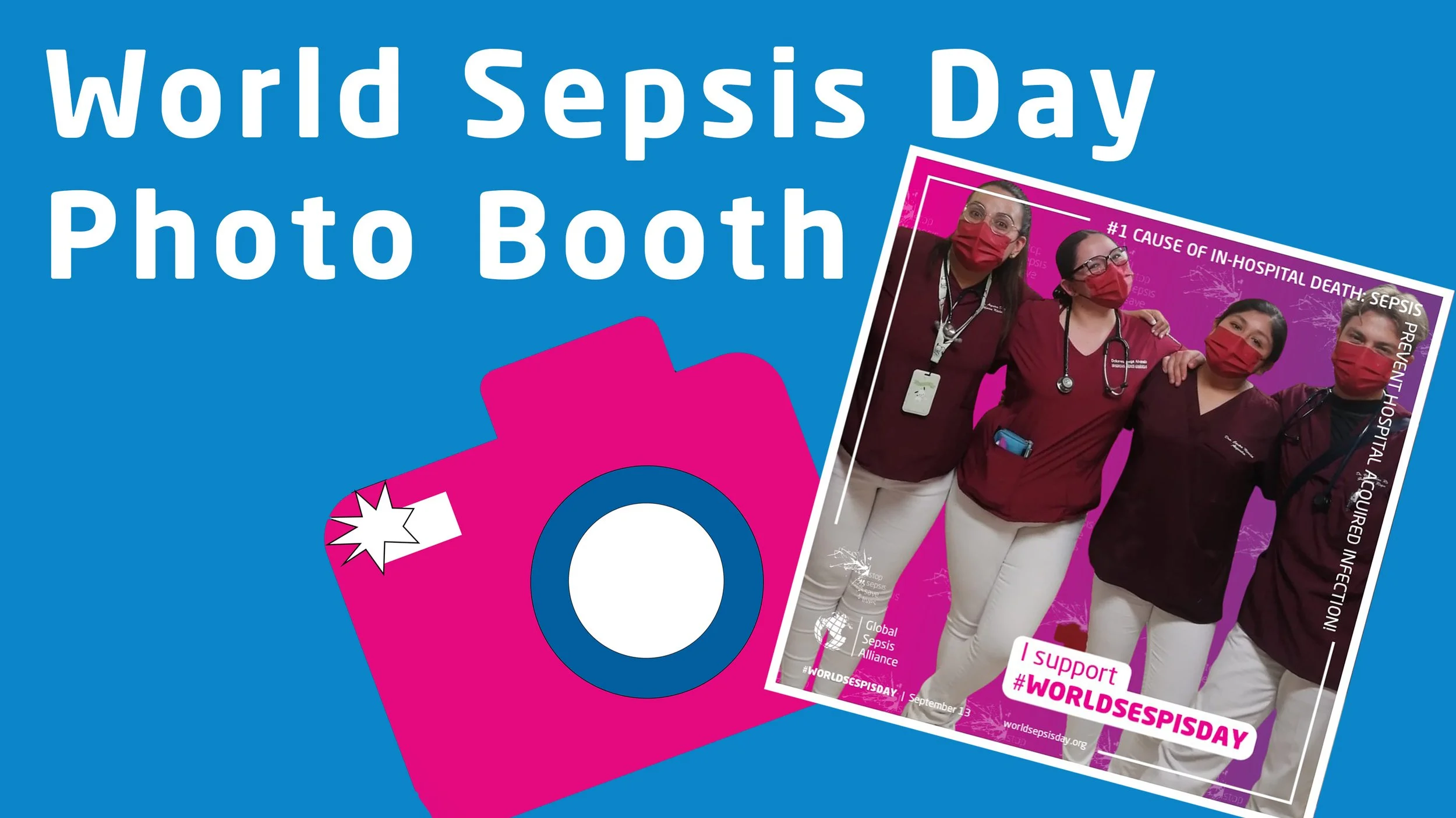 World Sepsis Day Virtual Photo Booth Is Back and Ready to Take Your Pictures