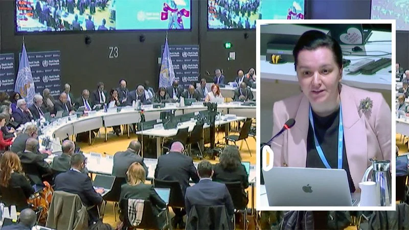  Mariam Jashi Calls on WHO Executive Board to Prioritize Sepsis