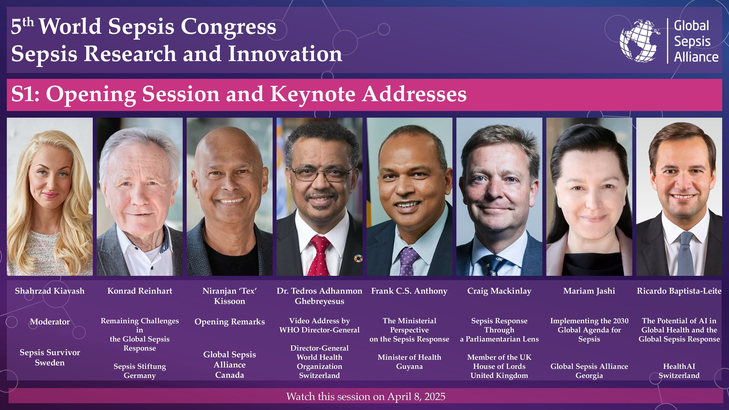 Now Live – 5th World Sepsis Congress – Join the Free Livestream