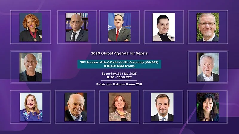 May 24 – Official Side Event on Sepsis at the 78th World Health Assembly