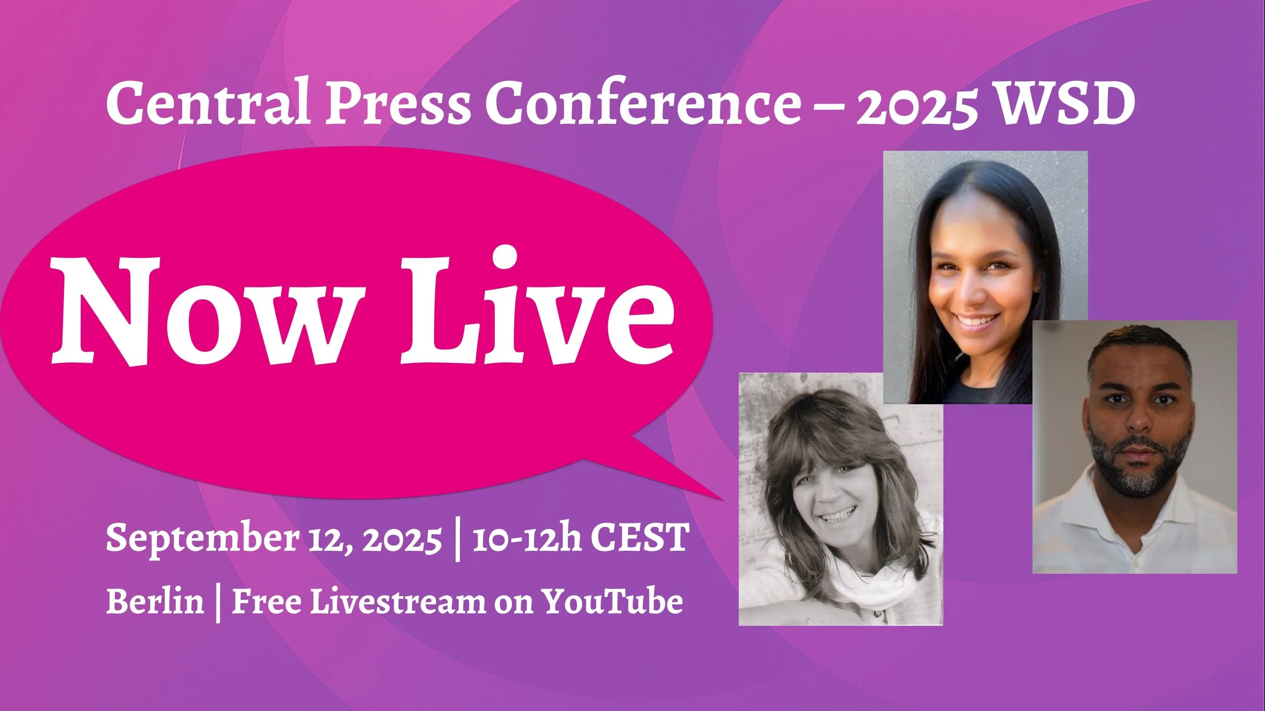 Now Live: Central Press Conference in Berlin – 2025 World Sepsis Day