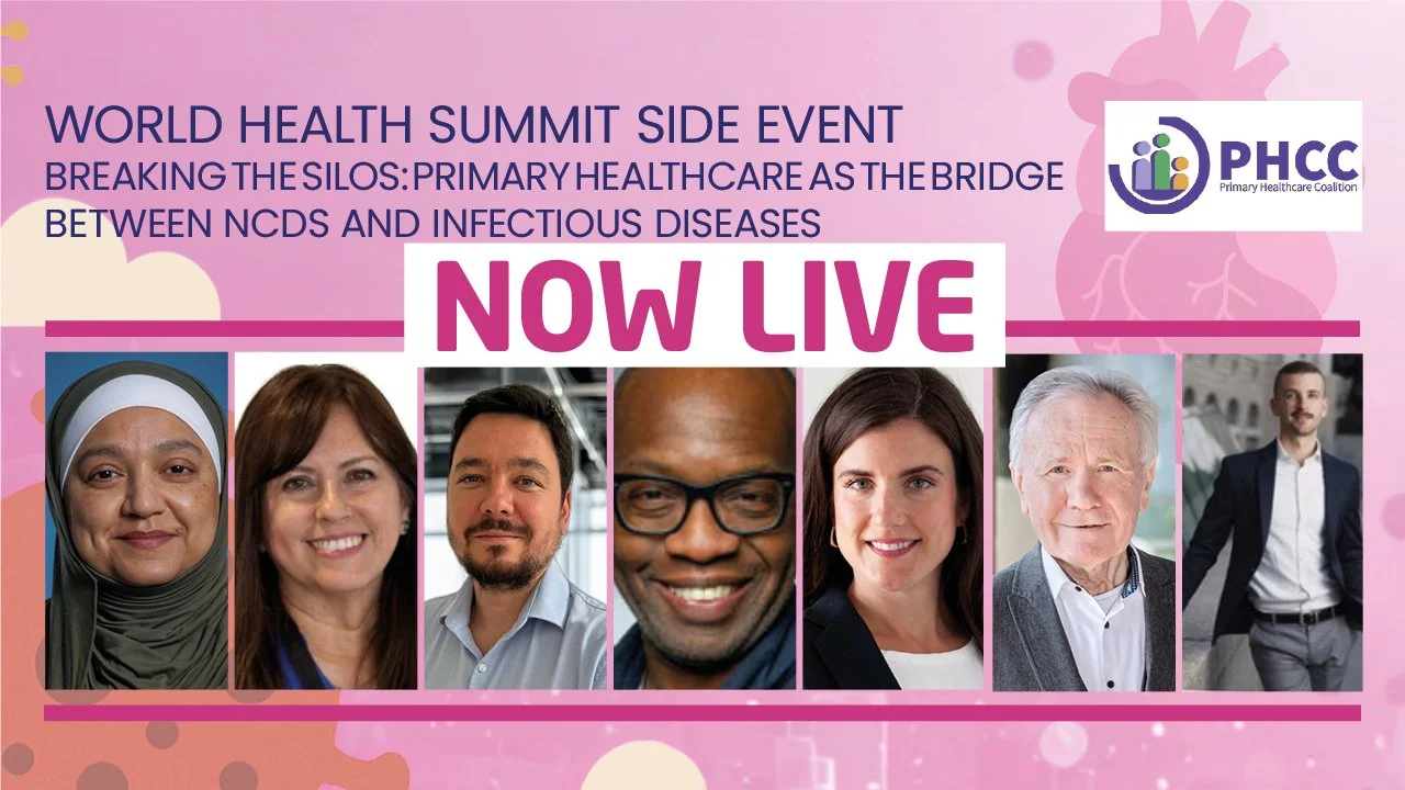 Now Live from Berlin: Breaking the Silos: Primary Healthcare as the Bridge between NCDs and IDs