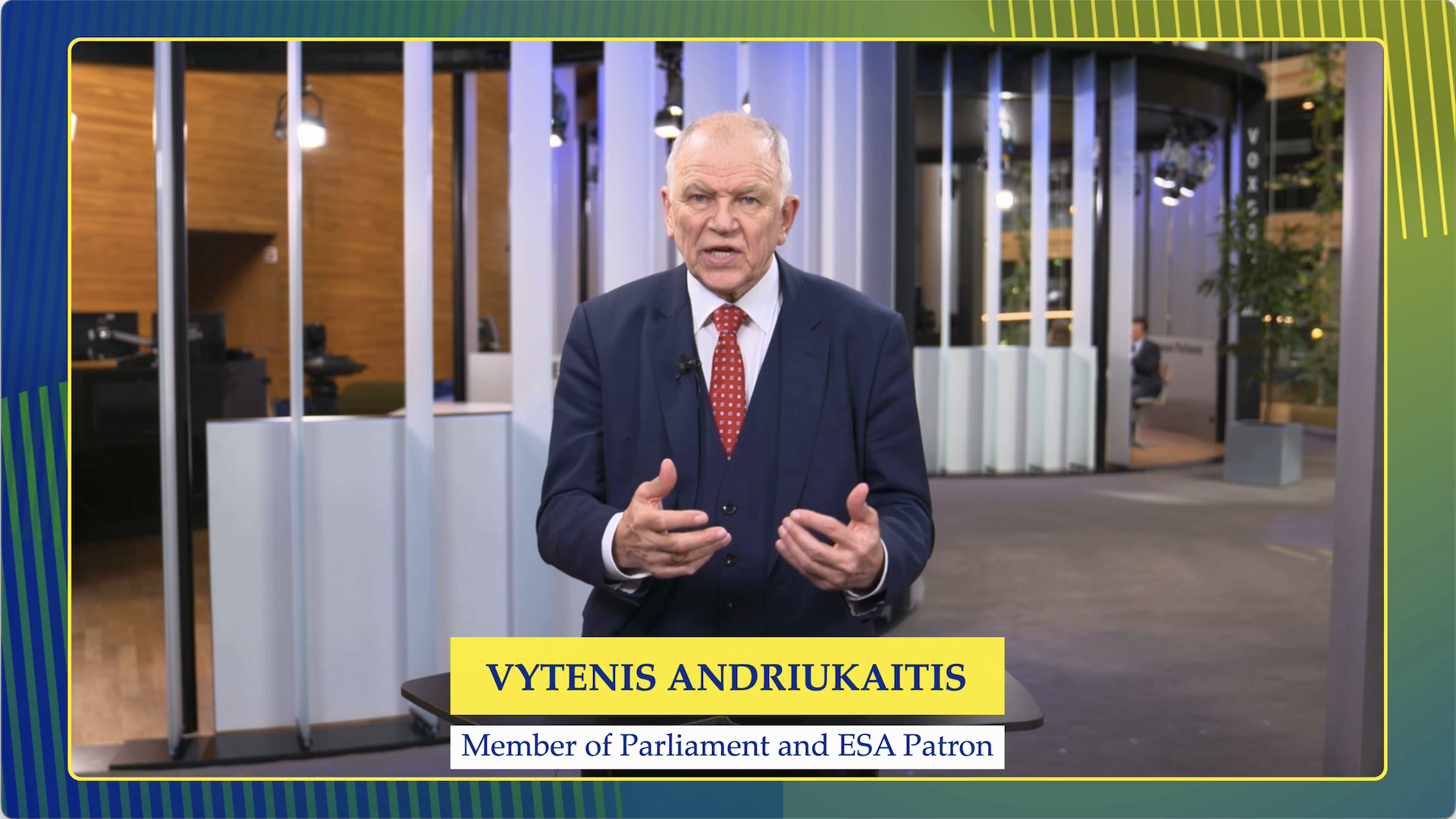 ESA Patron Vytenis Andriukaitis echoes call for a European Sepsis Plan at 9th ESA Annual Meeting