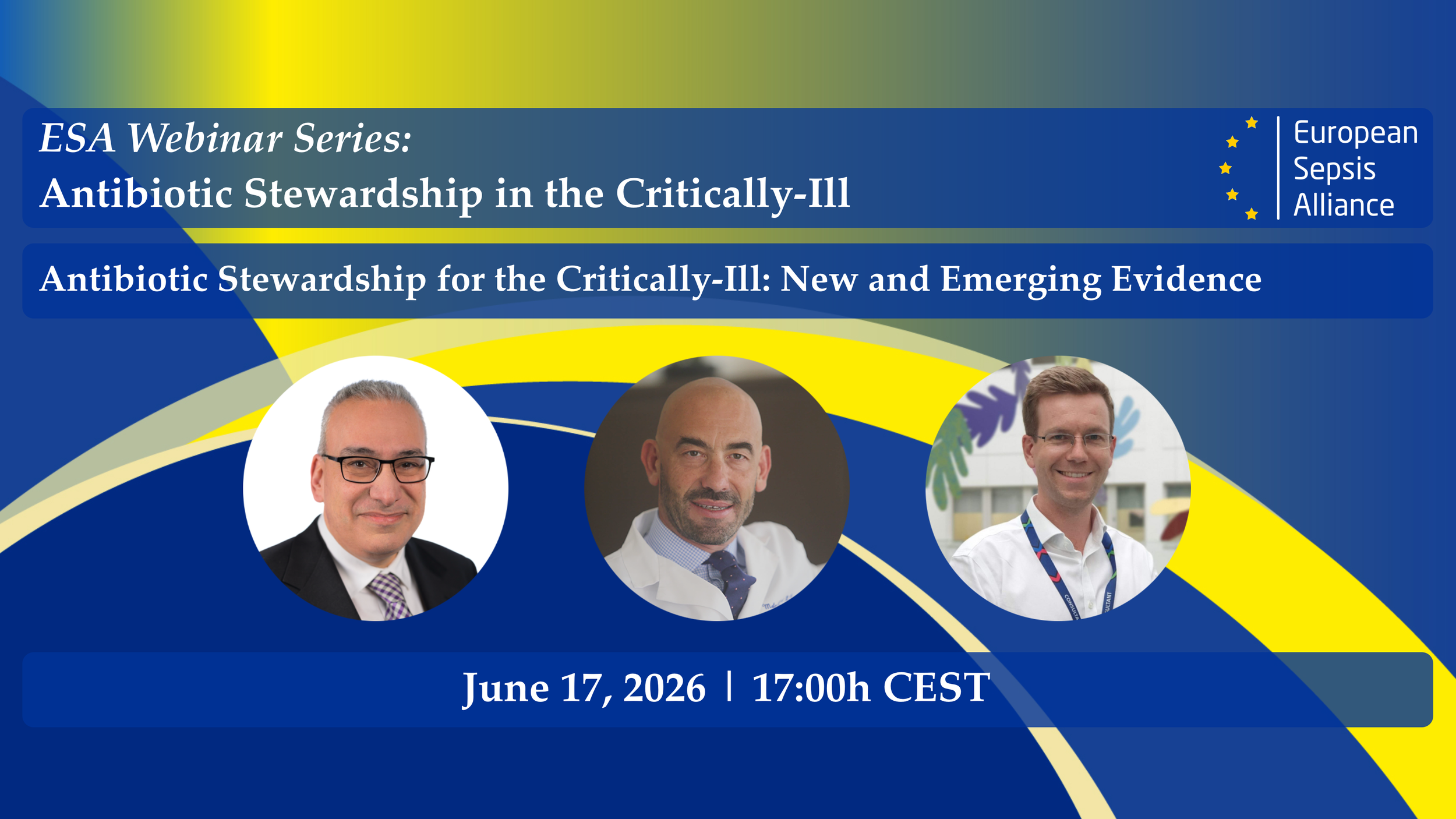 Join Live: Antibiotic Stewardship for the Critically-Ill: New and Emerging Evidence