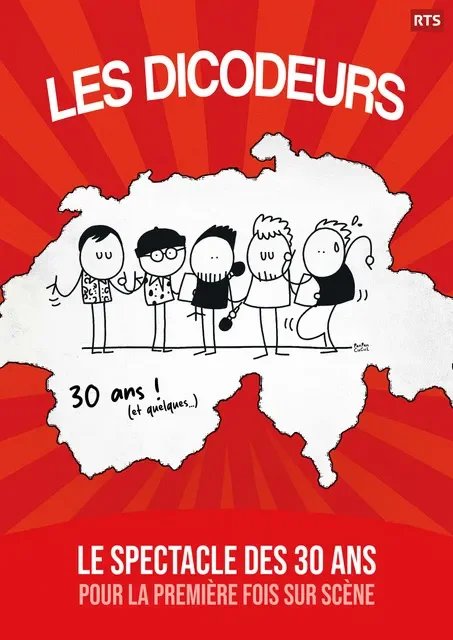 Les DICODEURS : le Spectacle des 30 ans, le 18 mars 2026 à 20h au Pavillon Nafftule, Lausanne