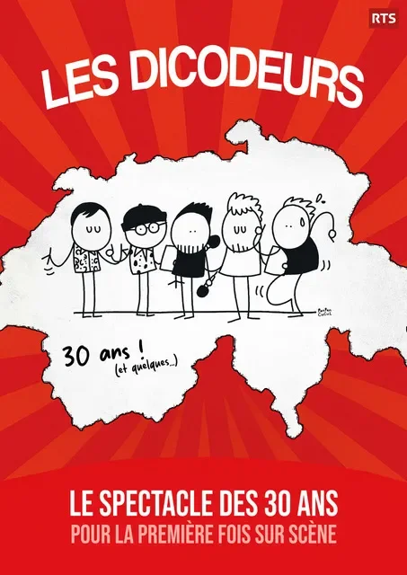 Les DICODEURS : le Spectacle des 30 ans, les 3, 4 et 5 avril 2026 à 20h45 au Théâtre Barnabé, Servion