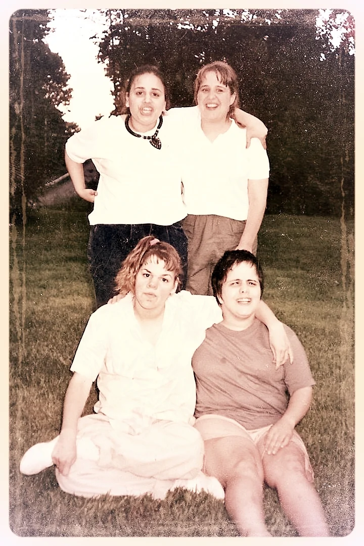 These four ladies were instrumental in helping GIL establish its' first community residence in 1988.