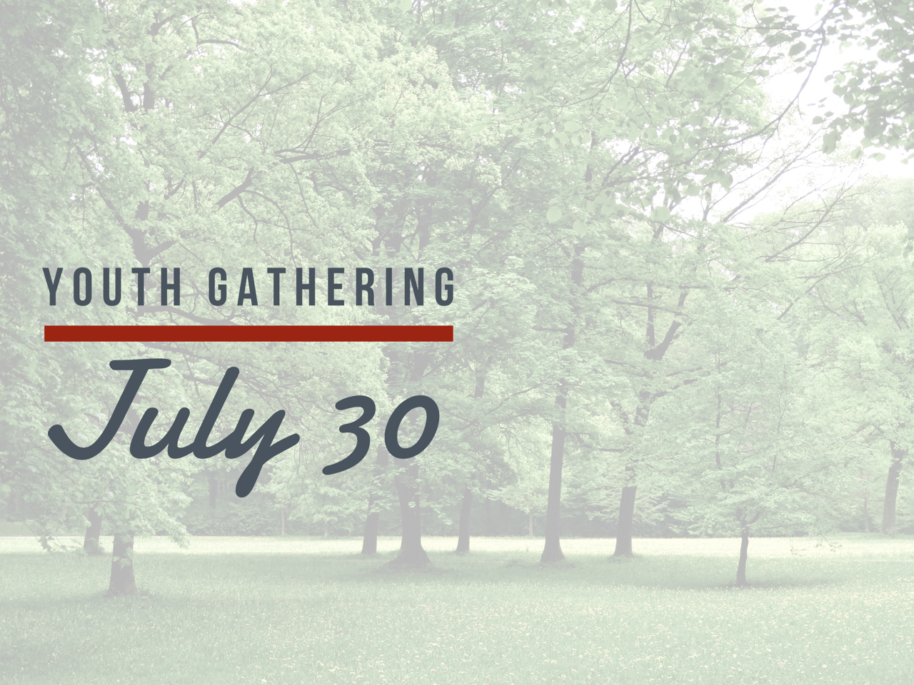 Youth Gathering
