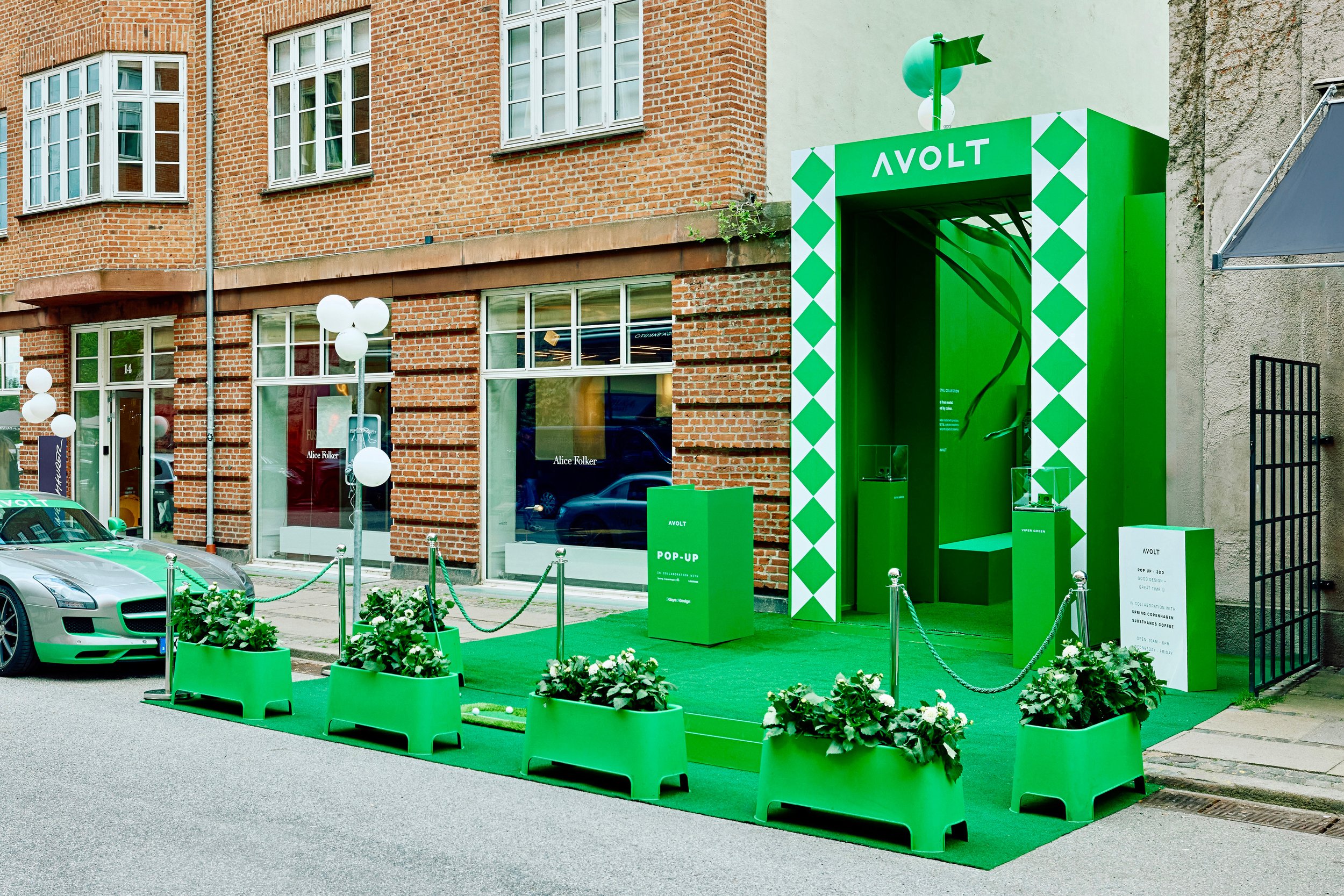 AVOLT event space at 3 Days of Design in Copenhagen