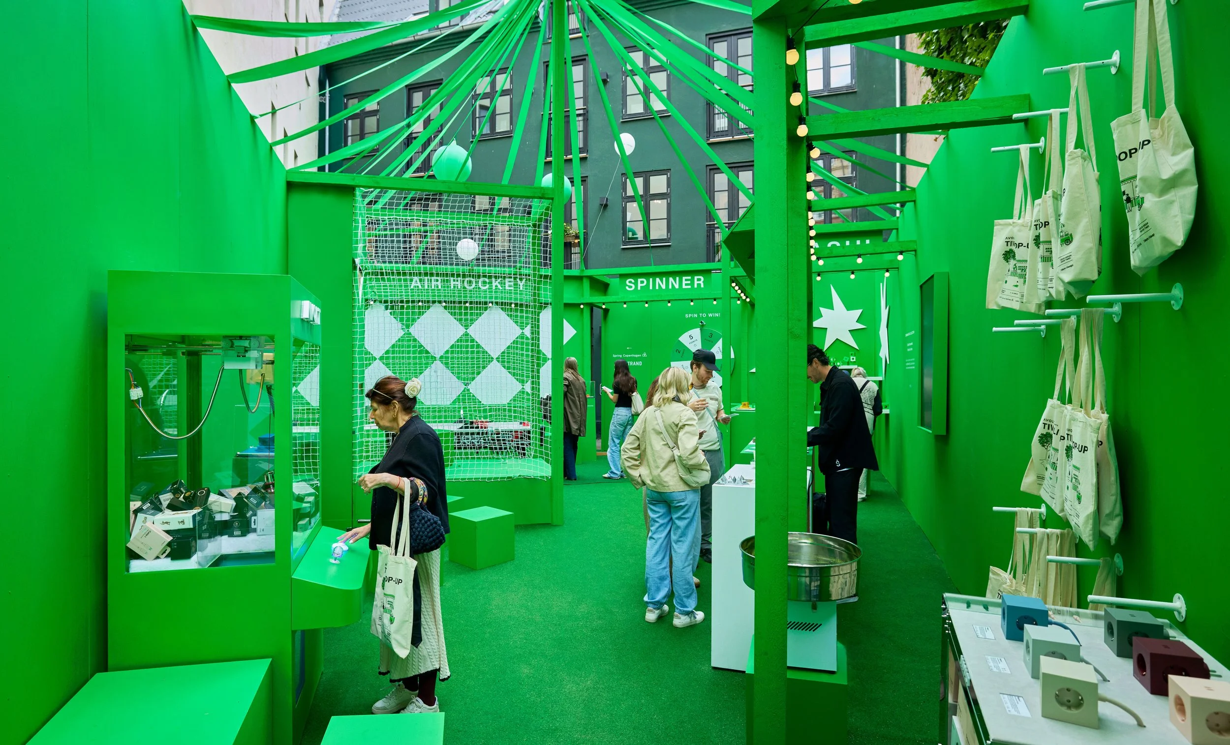 AVOLT event space at 3 Days of Design in Copenhagen