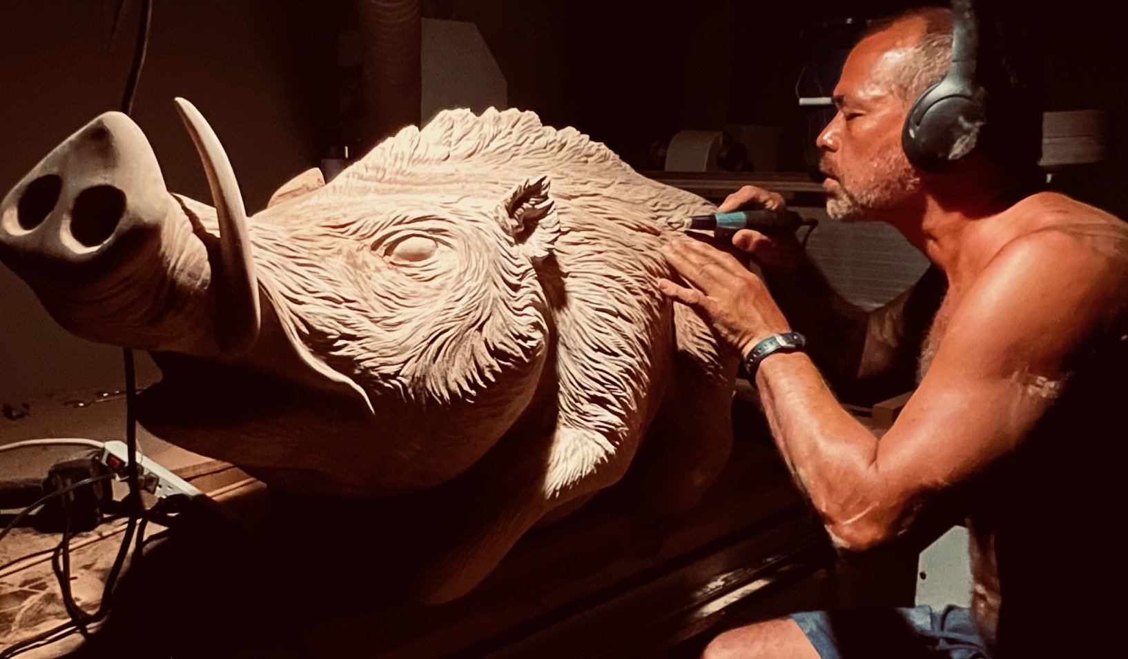 Life Size Hog from Monkeypod 