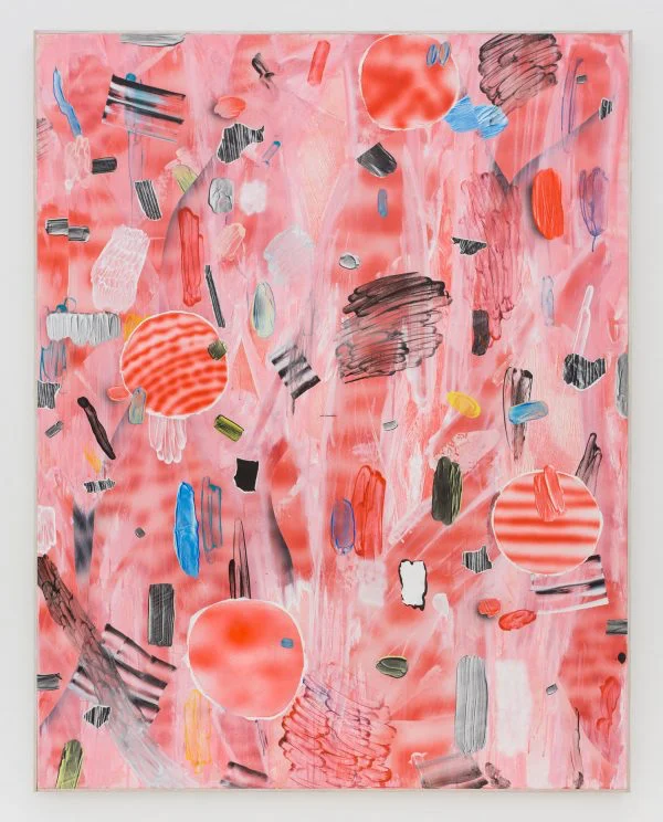 Joe Reihsen Your Beefy Muscles are Hot! Acrylic on birch panel with wood frame 60 x 47 in (152.4 x 119.4 cm)