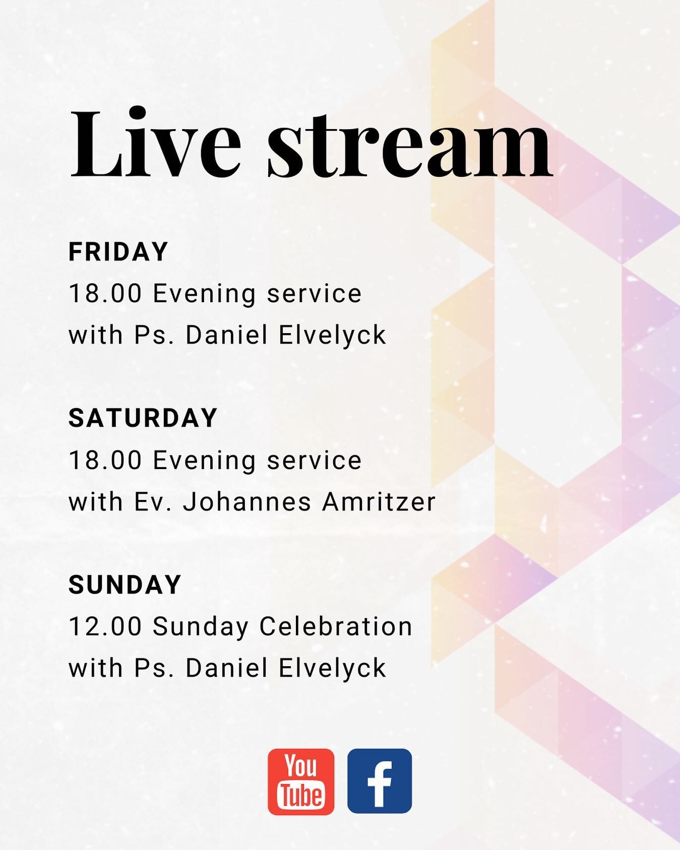 Are you one of those that are bummed out that you can not make it for ACT Conference in Stockholm this weekend? 

Don&rsquo;t you worry! Three services will be live streamed through our YouTube Channel SOS Church Stockholm and through Facebook live! 