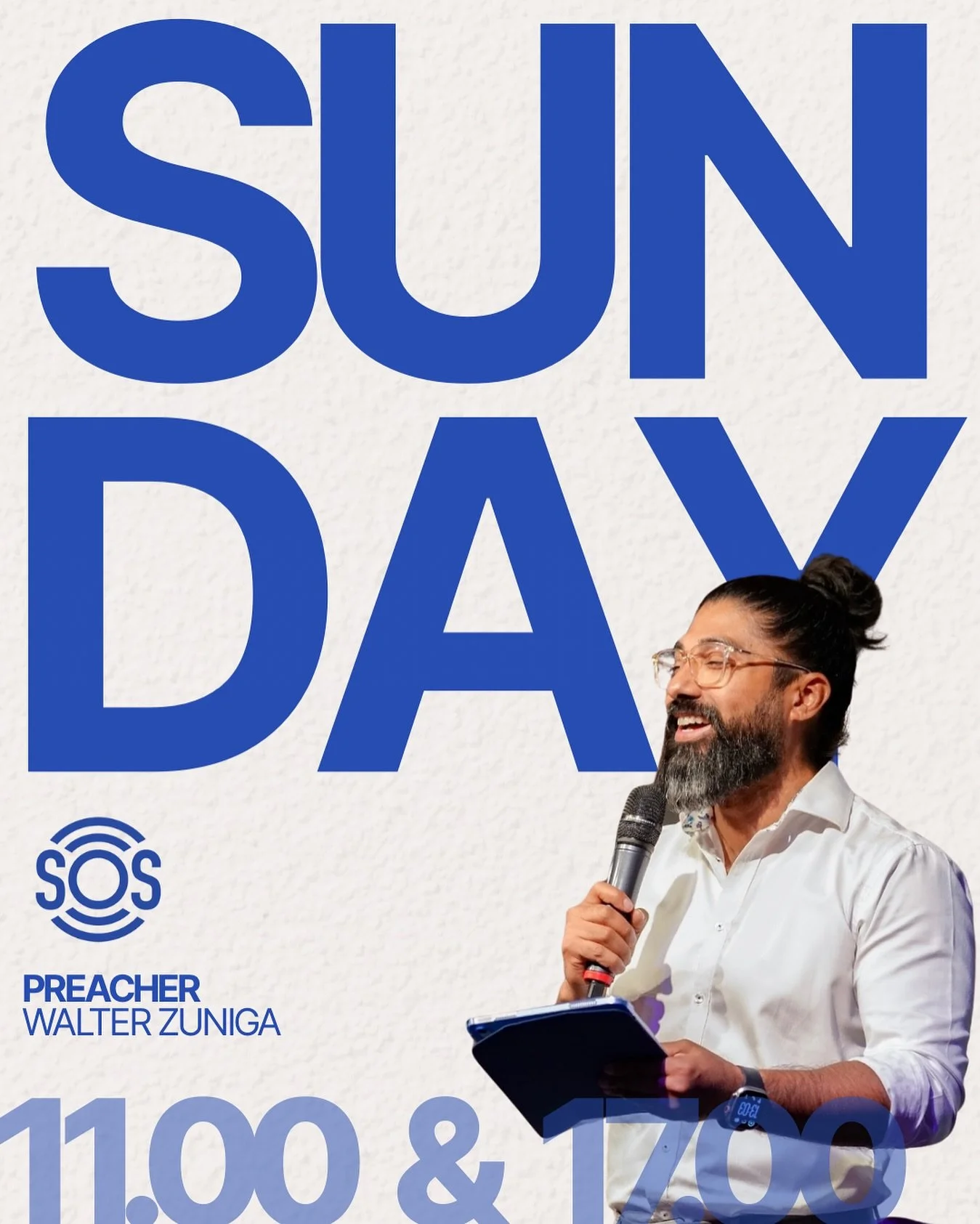Our own Walter Zuniga is preaching this Sunday‼️ Grab your non-Christian friends ➡️ see you at church!

Mark 16:15:
&ldquo;He said to them, &lsquo;Go into all the world and preach the gospel to all creation&rsquo;.&rdquo;
