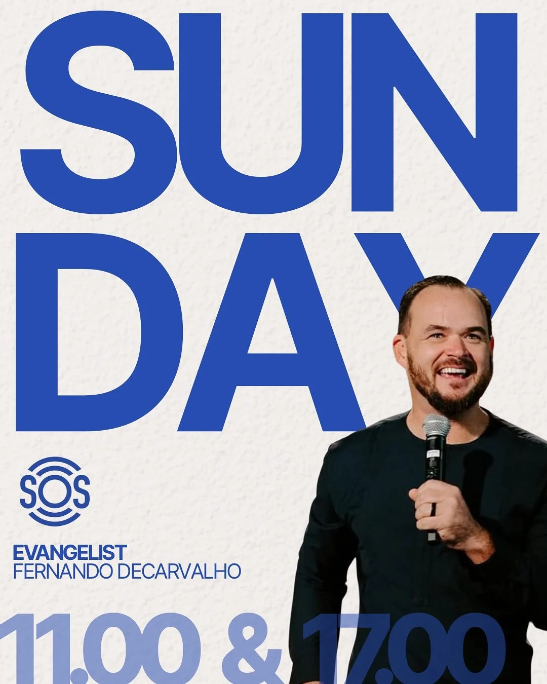 TOMORROW!💥 We have no other than Evangelist Fernando DeCarvalho in town to give us a word you wouldn&rsquo;t want to miss! 😉 

NEXT STEP class will also be held tomorrow straight after 11.00 service! 🙌🏻