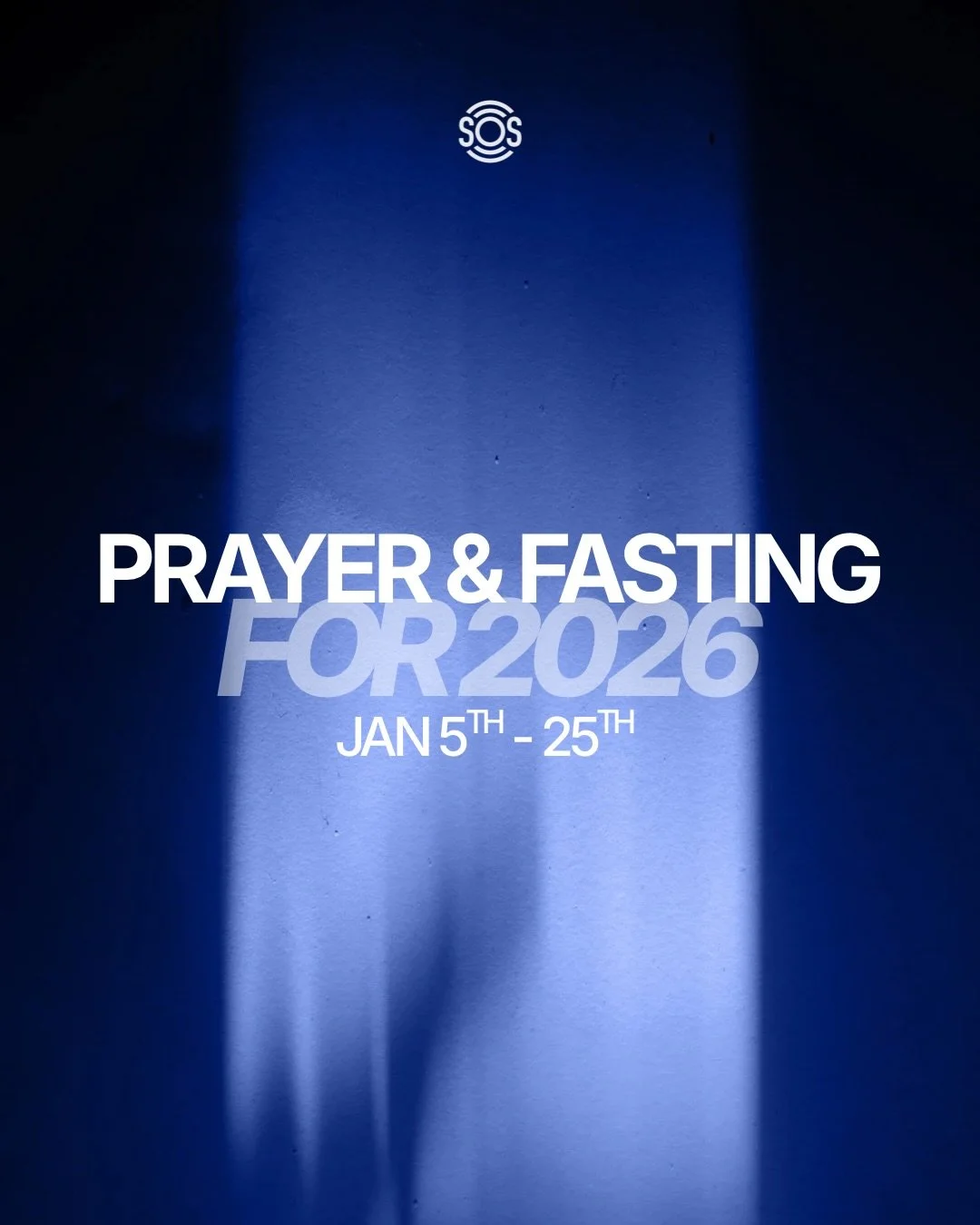 Every year at SOS, we pray and fast in January for 21 days 💙

We have many prayer gatherings for you to join in person and online 🙏🏻 Find everything on our website calendar at soschurch.se!

If you have never fasted before, follow the link in our 