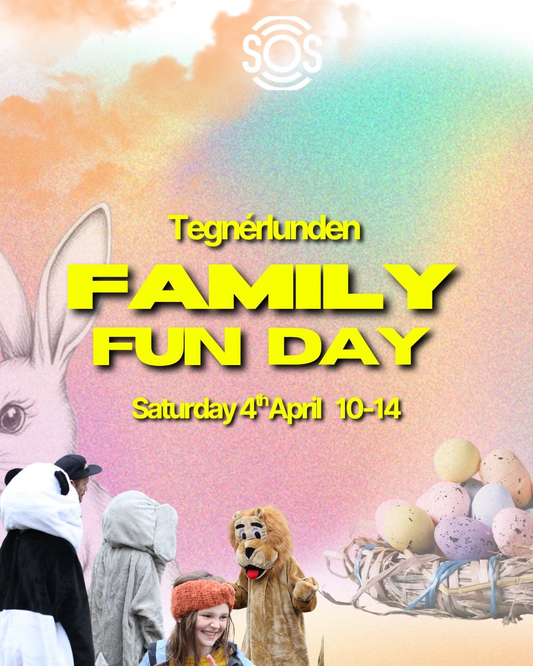 🎉 It&rsquo;s happening! 🎉 

Our Family Fun Day is back &mdash; and we couldn&rsquo;t be more excited! 

Join us this Saturday, April 4th at 10:00 AM at Tegn&eacute;rlunden for a day full of celebration, laughter, and fun for everyone 💛 

we can&rs