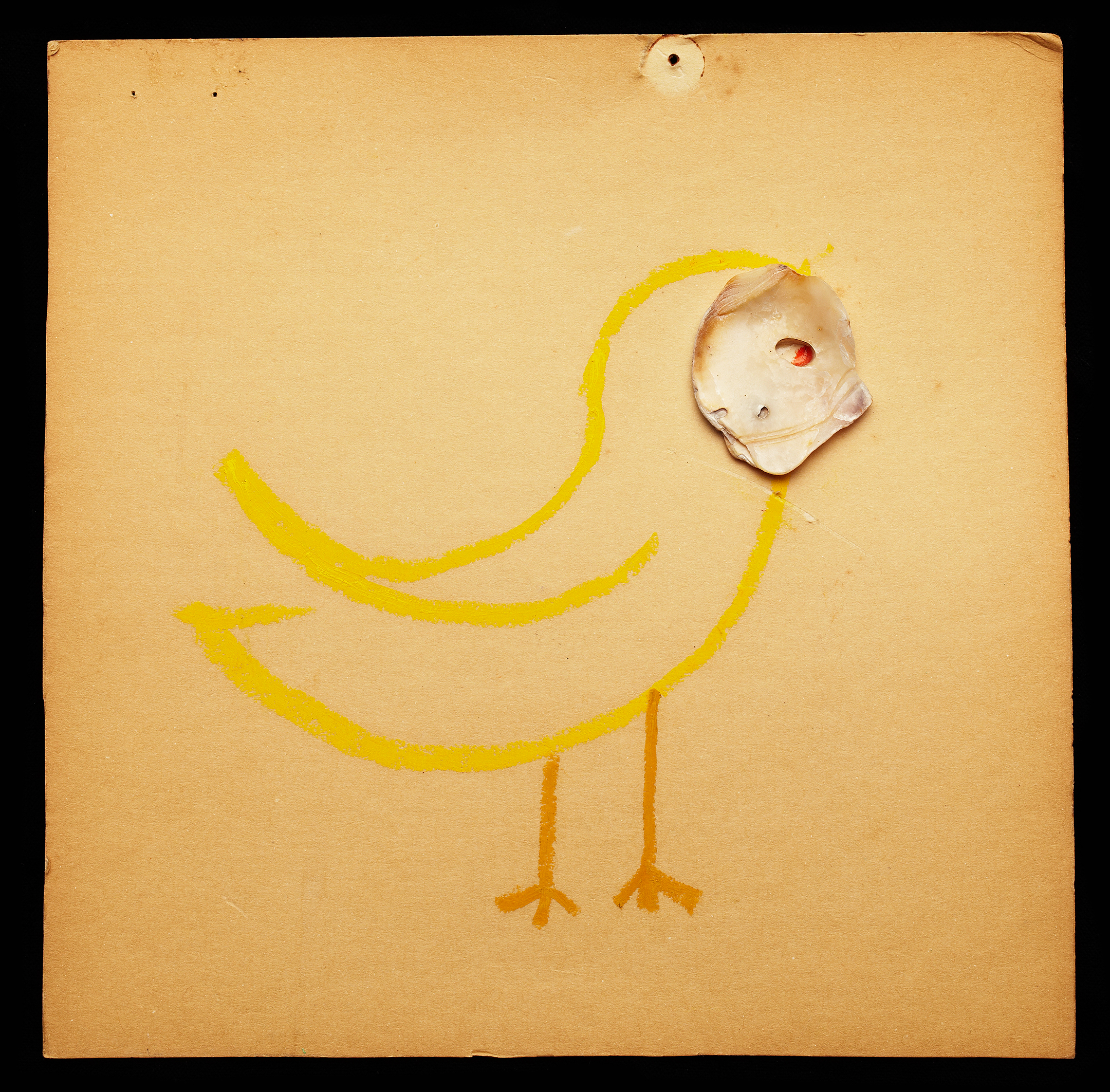 ShellArt-YellowBird by Thomas Wilson Laney