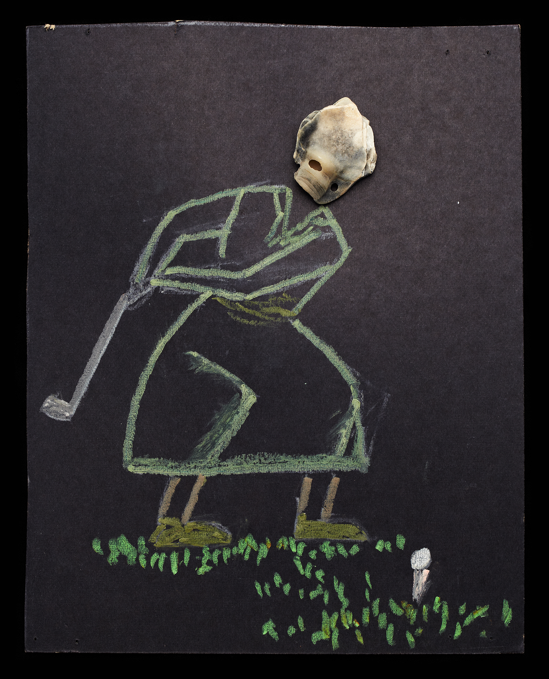 ShellArt-Golfer by Thomas Wilson Laney