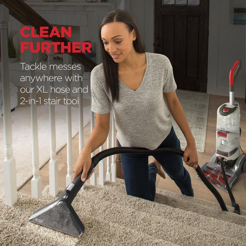 Shampooers, steam vacs, carpet cleaners 