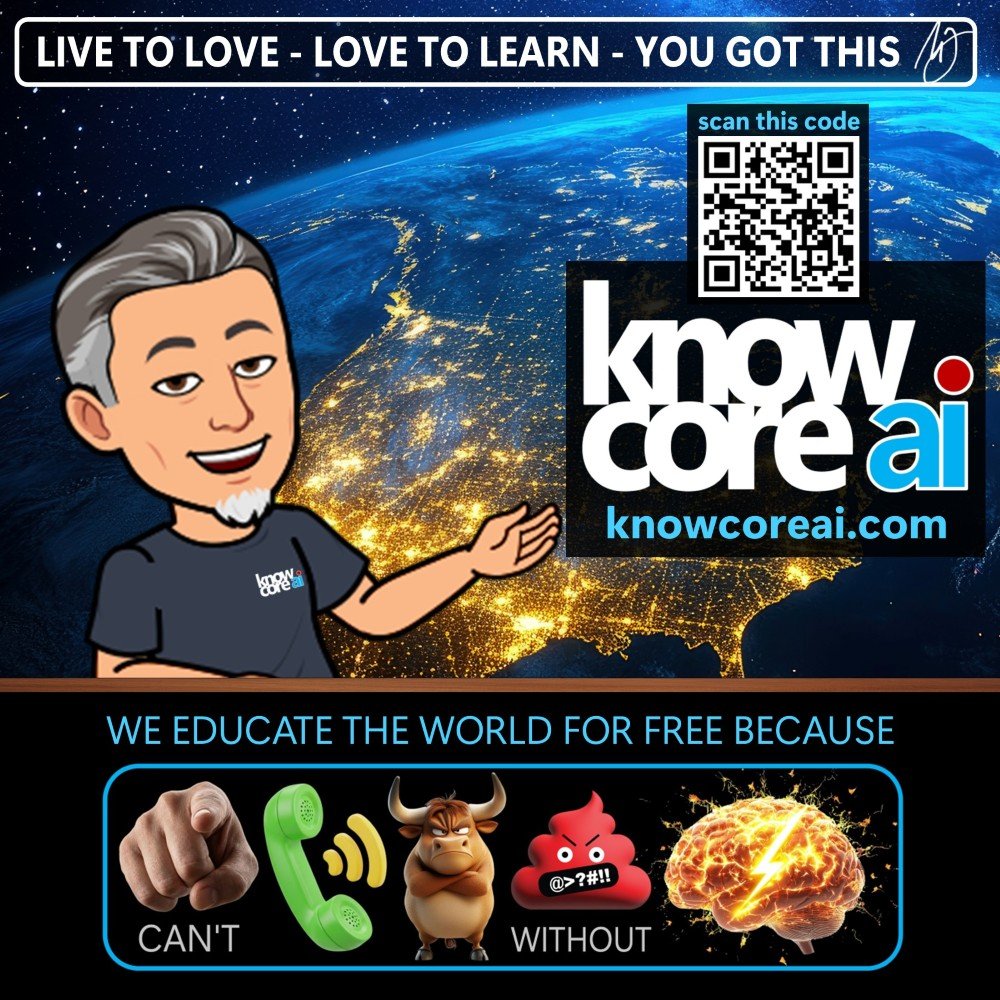 What is KnowCoreAi &amp; How We Educate The World for FREE !