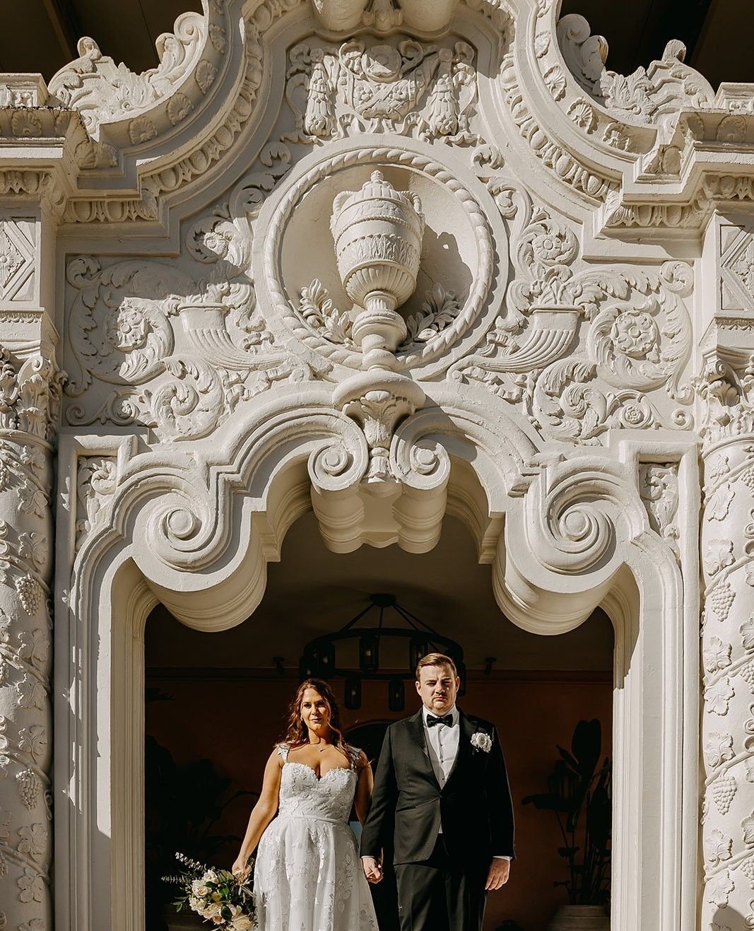 Introducing Mr &amp; Mrs Shields 🥂✨⁠
⁠
A stunning Vinoy wedding of our dreams, and it was all thanks to some incredible vendors 🤩⁠
⁠
#makeyourweddingrad ⁠
@laurminella⁠
@realdjshields⁠
⁠
vendors___⁠
@vinoywed⁠
@coastalcoordinating⁠
@caylacoastal⁠
@