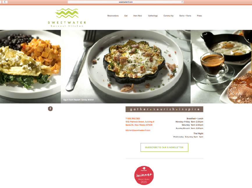 Website Landing Page