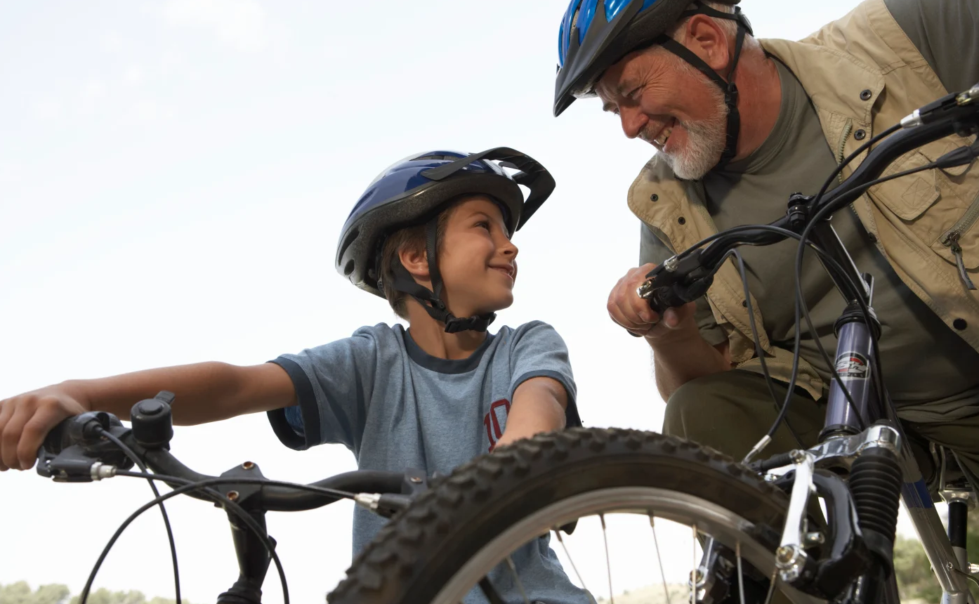 Grandsons Inheriting Grandfather's Physical Genes