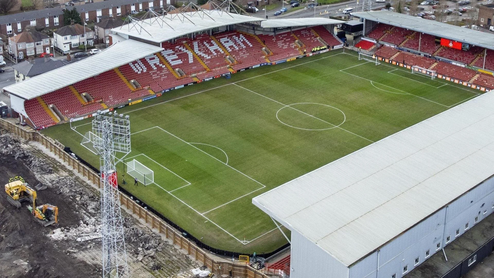 Wrexham AFC Stadium Changes