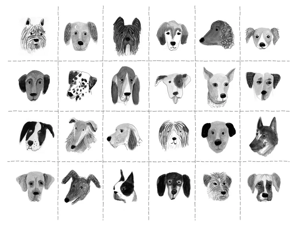 Endpapers — MUTT'S PROMISE / Dial Books for Young Readers 2016