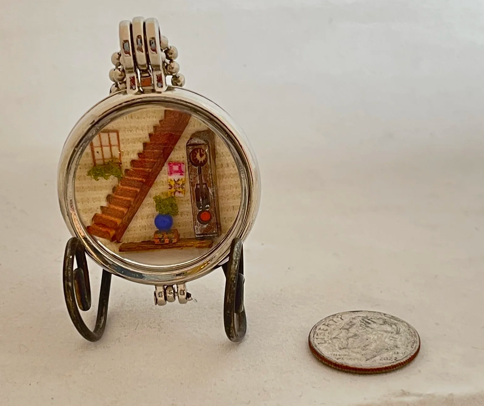 Fall Show Workshop: Glass Locket with Staircase