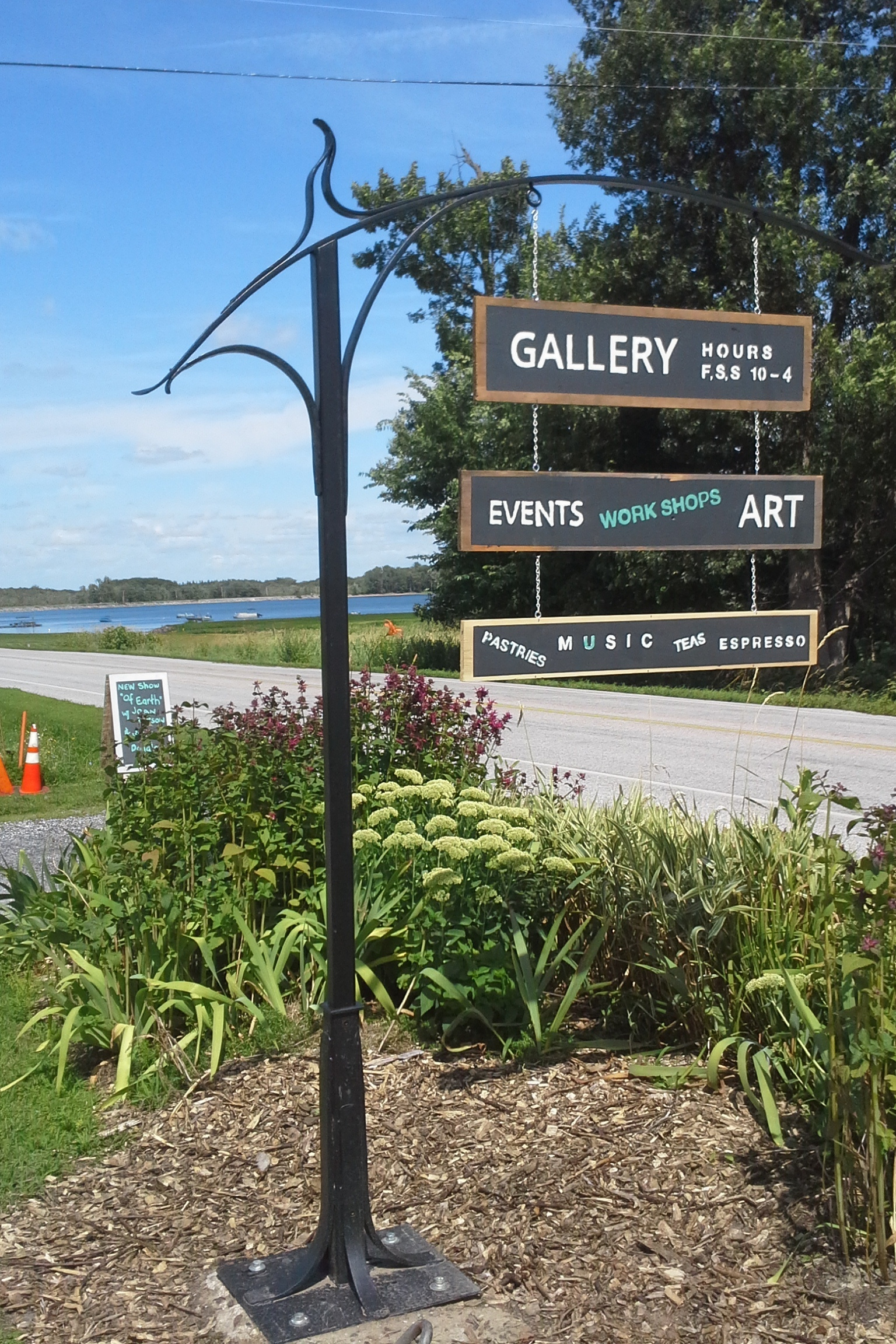 New signage for the Gallery