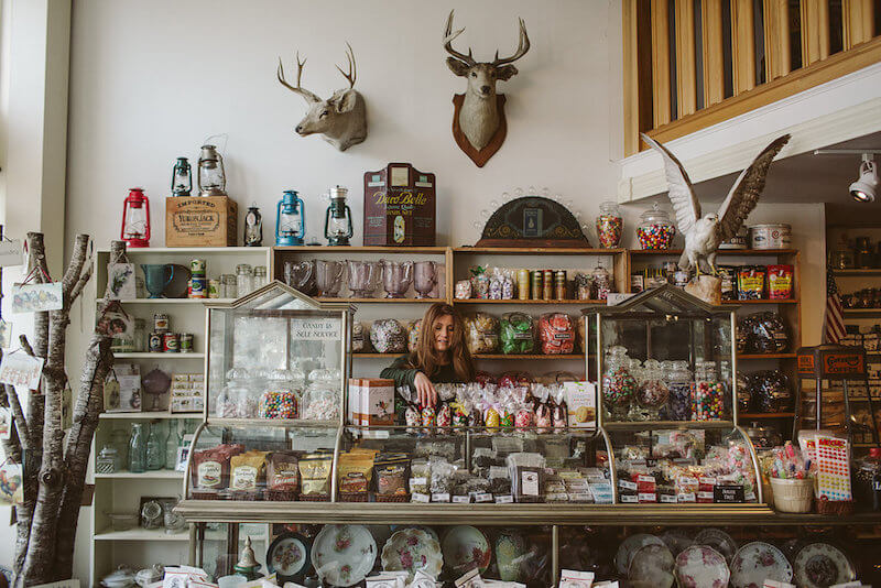 Candy Bar at Golden Gait Mercantile | Ferndale CA