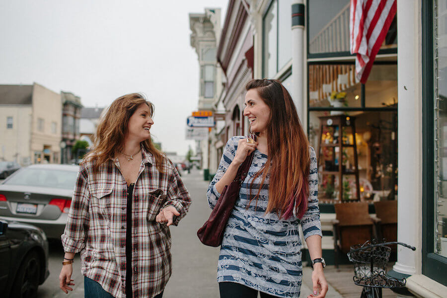 Holiday happy hour at VI Restaurant Tavern; shopping on Victorian Main Street