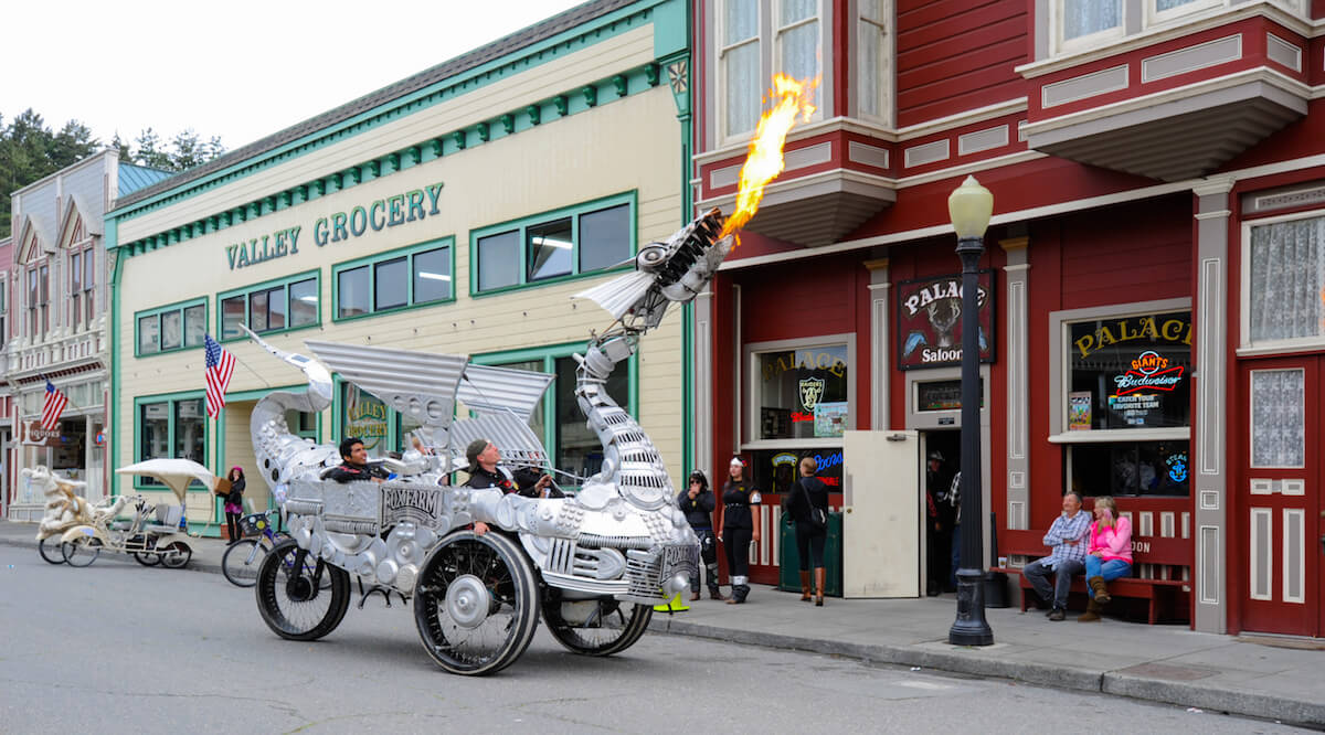Kinetic Sculpture Race Dragon in Ferndale CA.jpeg