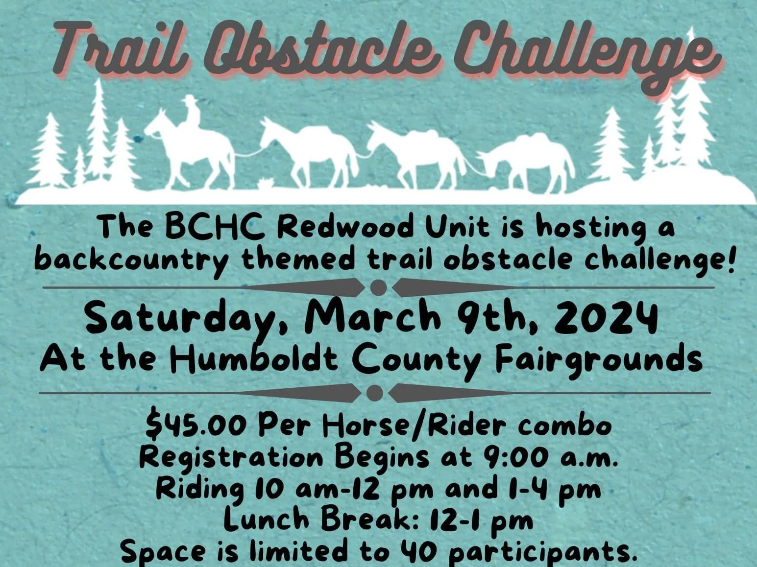 Trail Obstacle Challenge