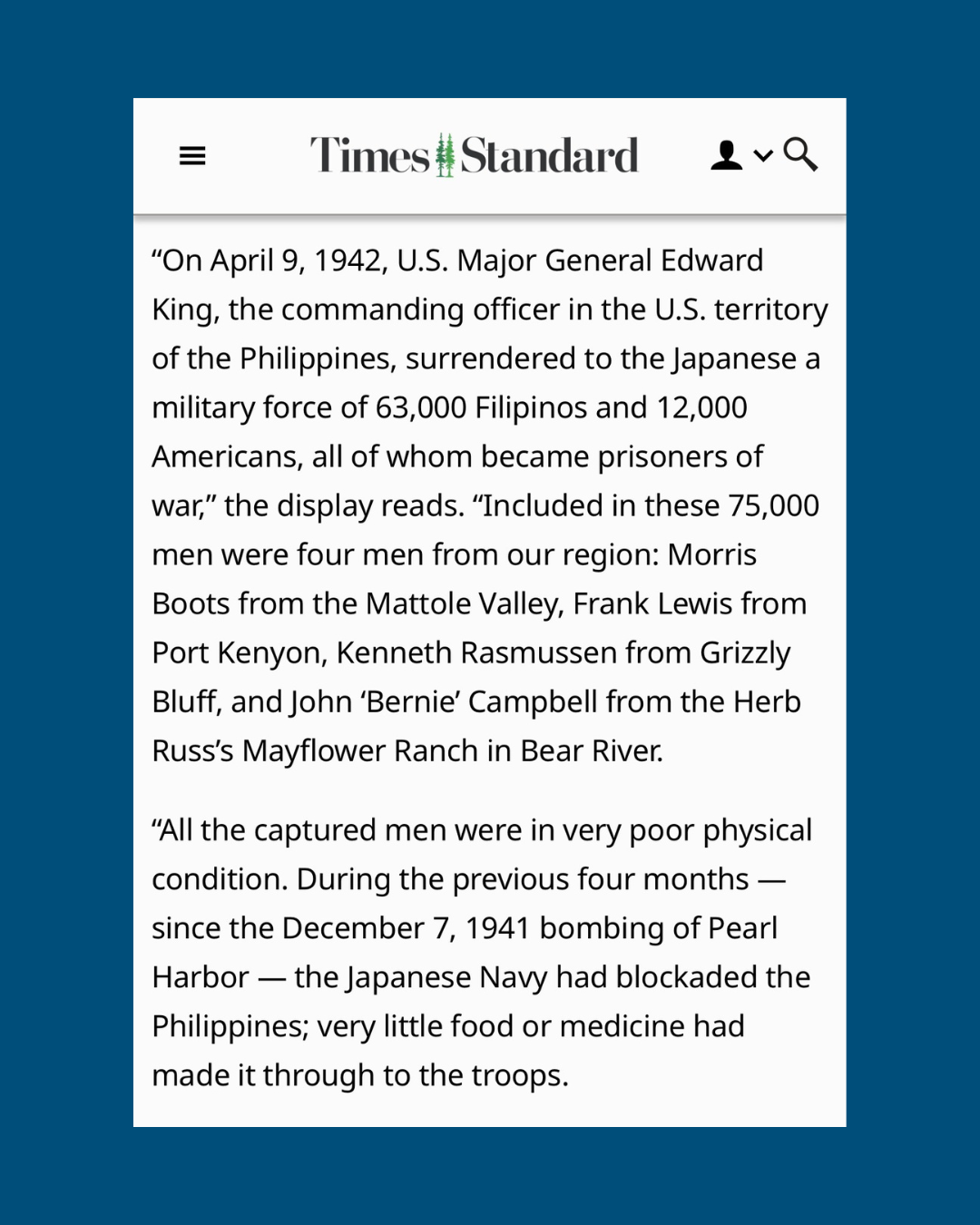  Story by the Eureka Times-Standard's Robert Schaulis⁠ , 5/23/26 