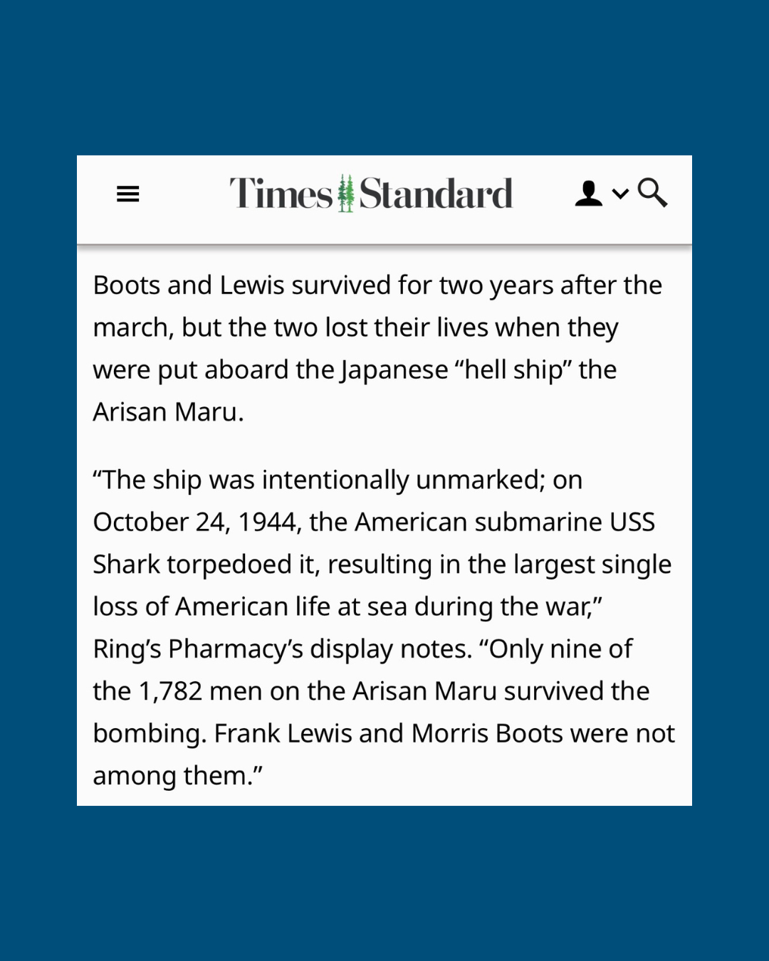  Story by the Eureka Times-Standard's Robert Schaulis⁠ , 5/23/26 