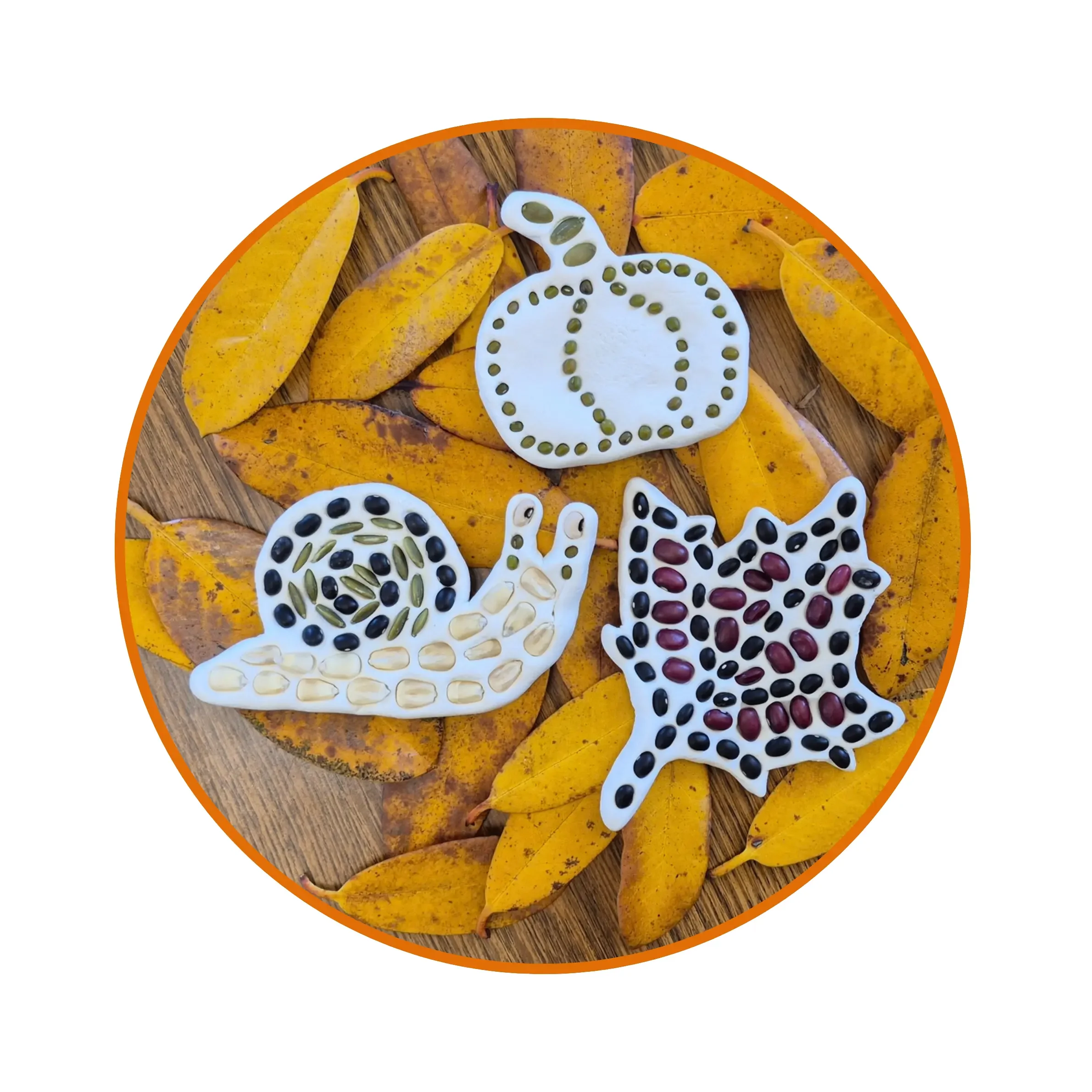 Autumn Seed Mosaics