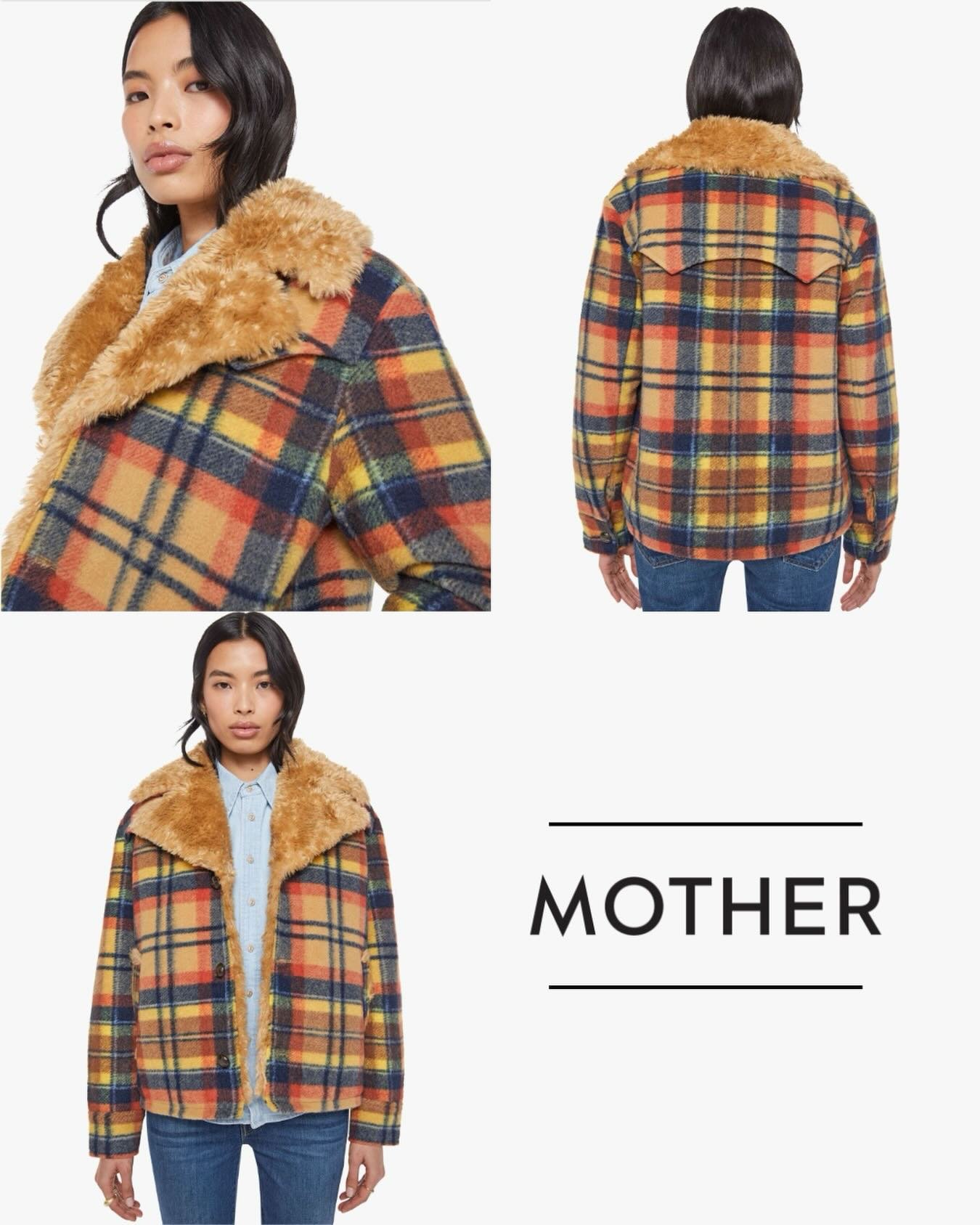 The After School Special From MOTHER! A Boxy Jacket With An Oversized Notched Collar.