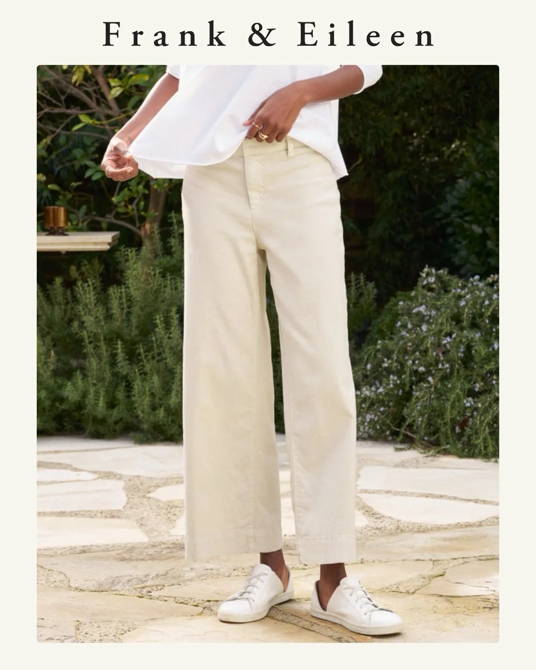 Wexford Wide-Leg Linen Pant. In Two Colors: Cement &amp; Navy.
