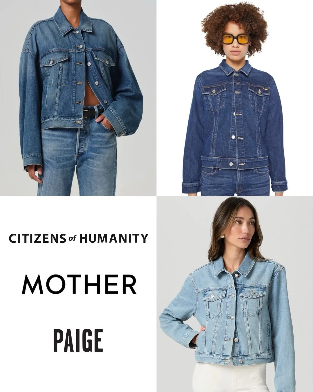 We&rsquo;ve Got Denim Jackets! Citizens of Humanity, MOTHER &amp; Paige!