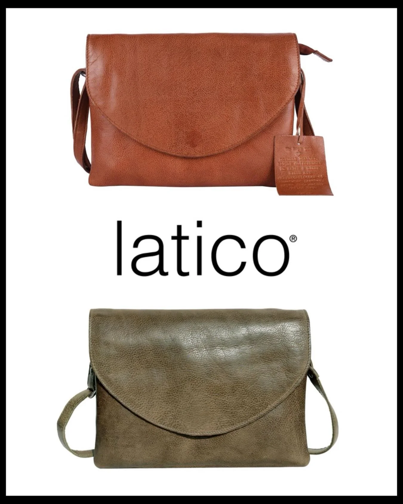 Latico - Marcus Leather Crossbody Bag!