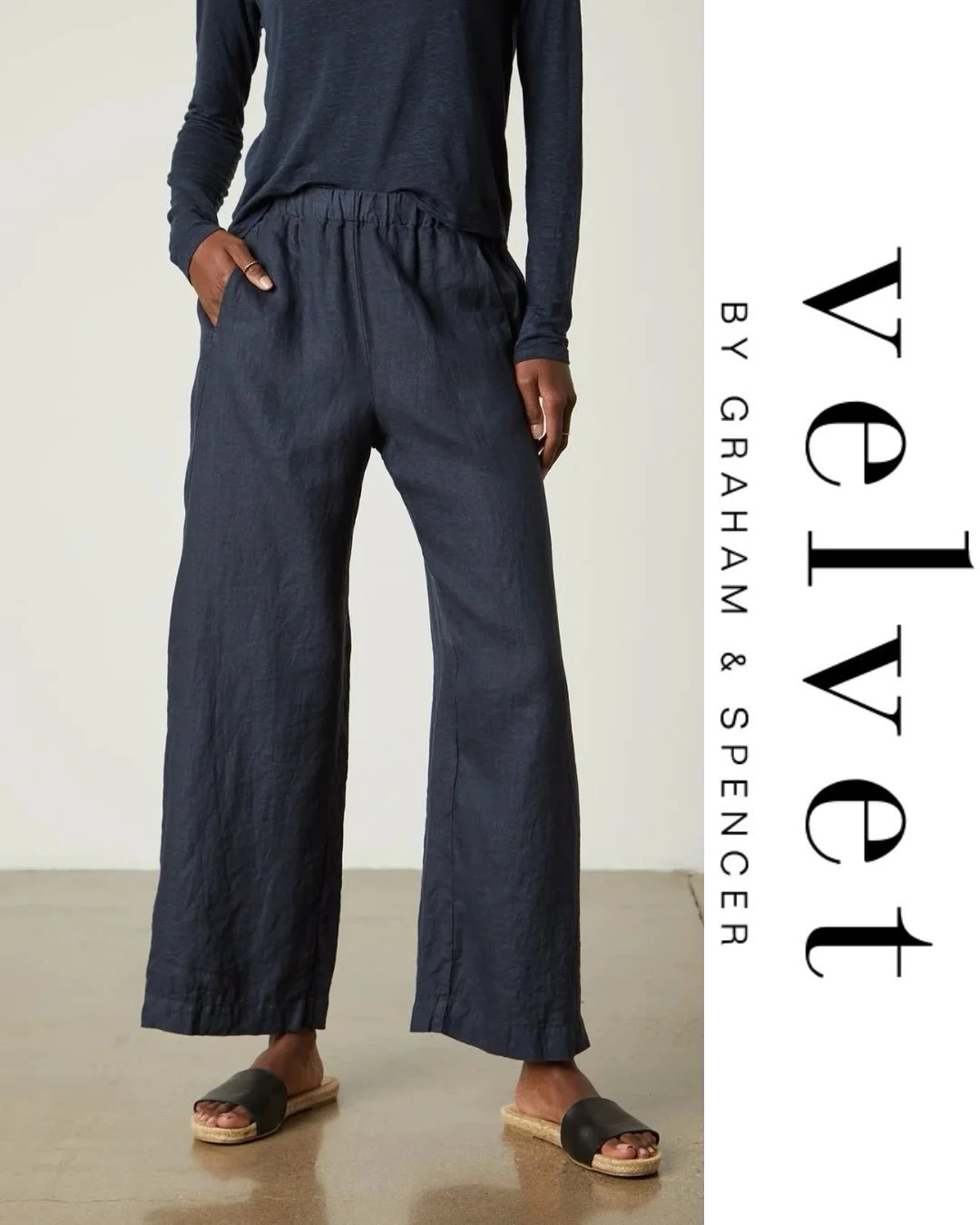 Lola Linen Pant From Velvet!