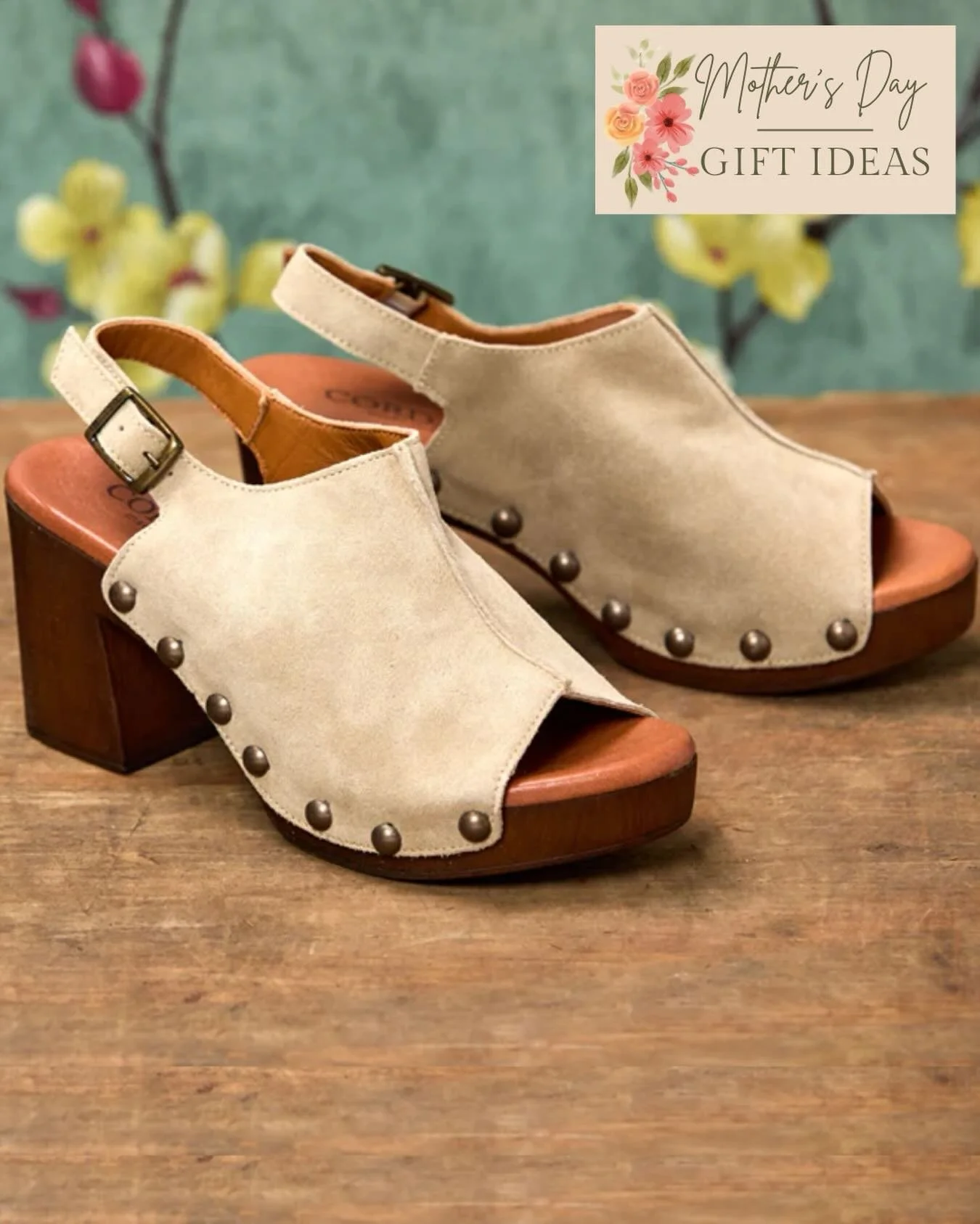 Winnie From Cordani. Peep-Toe Sling Back With Stud Detail. Made In Italy.